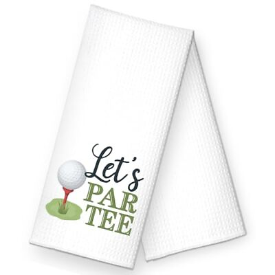 #ad ZBBFSCSB Let#x27;s Partee Funny Kitchen Towels Funny Kitchen Stuff for Women Birt... $19.25