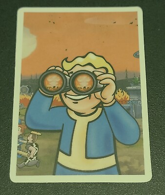 #ad Fallout Vinyl For Laptop Phone or Decal Placement 2.0quot;X2.5quot; $2.50