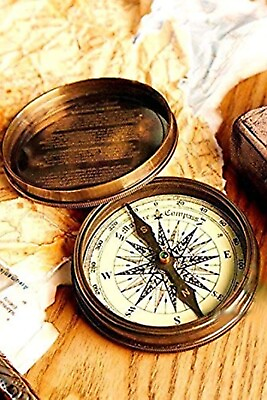#ad #ad Nautical Marine Poem Compass Rustic Vintage Home Decor Gifts $30.17