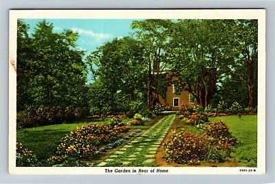 #ad Bardstown KY Kentucky The Garden In Rear Home Exterior Vintage Postcard $7.99