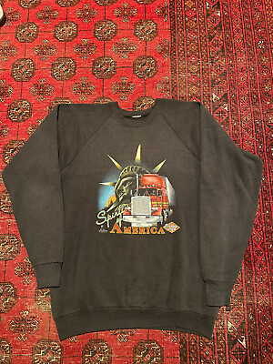 #ad Vintage 3D Emblem Sweatshirt $125.00