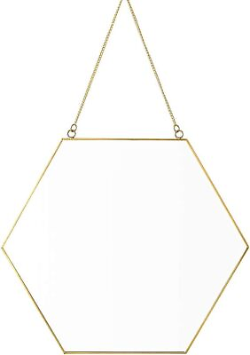 #ad #ad Dahey Gold Hexagon Mirror Wall Decor Small Decorative Small $33.70