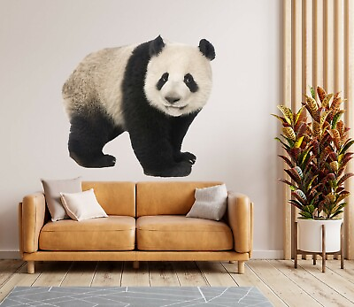 3D Cute Panda G473 Animal Wallpaper Mural Poster Wall Stickers Decal Honey AU $154.99
