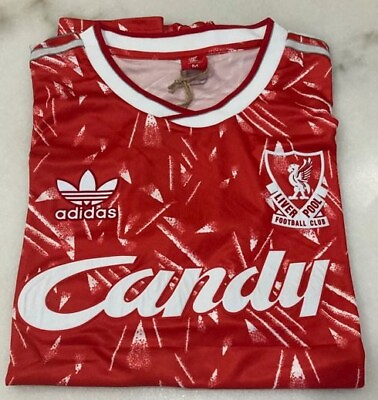 #ad Liverpool Vintage Jersey Home 1989 91 $75.00