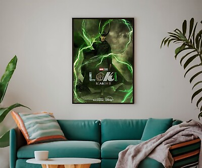 #ad Loki Season 2 God Loki Poster Home Decor Wall Decor $15.99