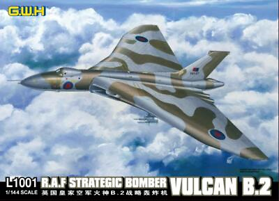 #ad #ad GREAT WALL HOBBY L1001 1 144 SCALE RAF STRATEGIC BOMBER VULCAN B2 MODEL KIT $31.81