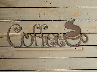#ad Coffee Sign with Cup Shop Decor Kitchen Cafe Decor Vintage Art CoffeeS1100 $27.95