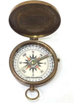 #ad #ad American Compass Antique Vintage Brass Compass Rustic Vintage Home Decor Gifts $31.24
