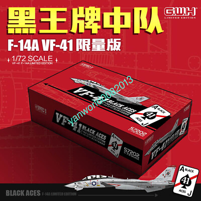 #ad Great Wall Hobby S7202 1 72 VF 41 BLACK ACES F 14A LIMITED EDITION 2020 NEW $46.44