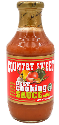 #ad Country Sweet Sauce Premium Cooking and Finishing Sauce Mild 21 ounces $20.12