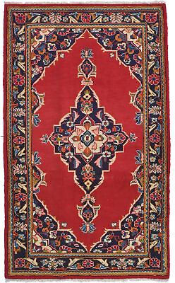 #ad #ad Floral Medallion Small Kitchen Decor 2#x27;8X4#x27;3 Oriental Rug Vintage Red Carpet $230.00