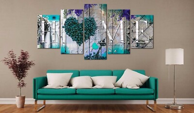 #ad New 5 Pieces HOME Canvas Prints Wall Art Modern Painting Artwork Decoration $29.99