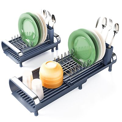 #ad #ad Dish Drying Rack Expandable Dish Racks for Kitchen Counter Small Kitchen Dr... $34.32