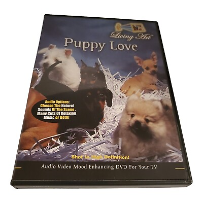 #ad Puppy Love DVD By Living Art High Definition 2006 $6.00