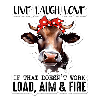 #ad Live Laugh Love Vinyl Decal Sticker ebn9299 $23.95