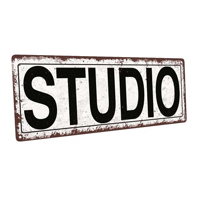 #ad #ad Studio Metal Sign; Wall Decor for Home and Office $19.99