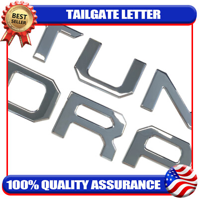 #ad 2022 2024 Tailgate Insert Letter For Tundra Nameplate Rear Decor Adhesive Badge $22.99