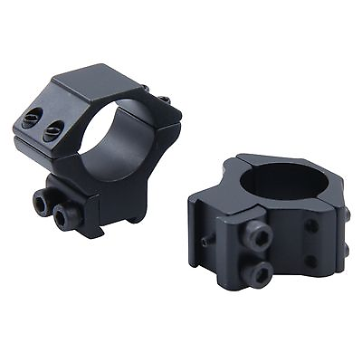 #ad CCOP 1quot; Matte Scope Rings Set for .22 Dovetail Rail Mount Size Mid A 1002NM $22.99