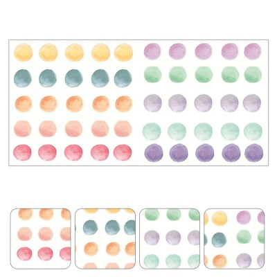 #ad #ad polka wall decals Large Rainbow Wall Decal Colorful Dot Wall Sticker $9.02