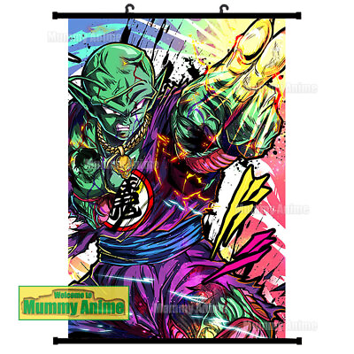 #ad Art Poster Pop Decor Prints Piccolo Fight Wall Scroll Anime Painting 60x90cm $20.99