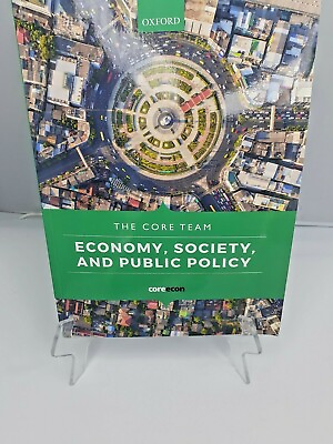 #ad Economy Society and Public Policy Paperback book by Core Team COR Like New $29.95