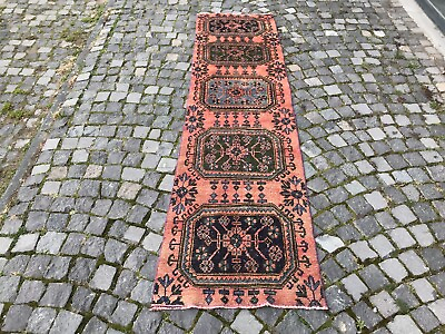 #ad Home Decor Rug Turkish Vintage Rug Handmade Wool Rugkitchen rug 23 x 92 ft $245.00