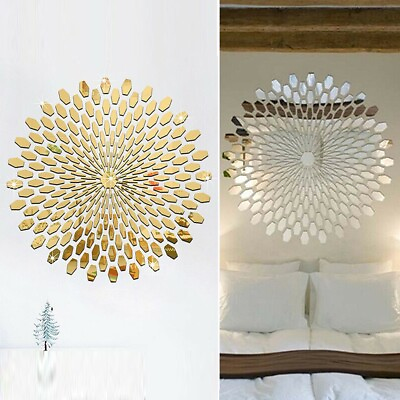 #ad Wall Sticker 3D Decor Decoration 56*56cm Room Waterproof Removable Decal $17.61