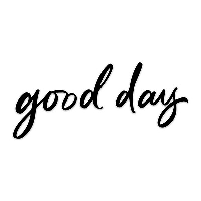 #ad Good Day Inspirational Wall Decals Bedroom Quote Sticker Motivational Decor $12.97
