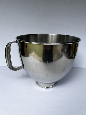 #ad KitchenAid Artisan 5 Quart Stainless Mixing Bowl Only Handle Large KSM150 Korea $35.00