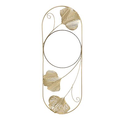 #ad #ad Metal Leaf Wall Mirror Wall Mirror Mounted Decorative Mirrors Fade Resistant ... $45.57