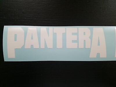 #ad #ad Pantera Music Band Heavy Metal Vinyl Car Decal Sticker Truck Window Laptop $2.99