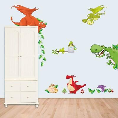 #ad #ad Dinosaurs Removable Stickers Murals Kids Room Decals $6.95