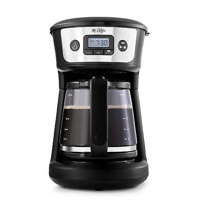 #ad Mr. Coffee® 12 Cup Programmable Coffee Maker with Strong Brew Selector Stainles $24.22
