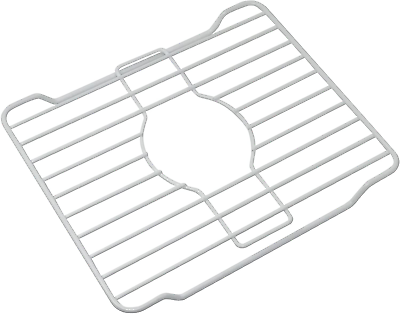 #ad Small Kitchen Dish Sink Protector Mat Vinyl Coated Steel 12 X 10 Durable Rack $14.01