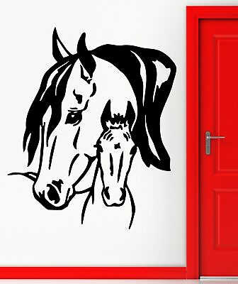 #ad Horse Wall Stickers Animal Excellent Decor for Living Room Vinyl Decal ig1135 $29.99