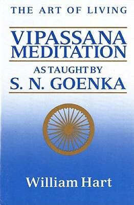 #ad The Art of Living: Vipassana Meditation Paperback By Hart William GOOD $3.48