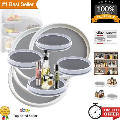 #ad Durable 10 inch Tunable Organizers 4 Pack for Kitchen and Pantry Organization $30.99