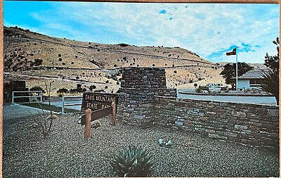 #ad Fort Davis Mountain State Park Entrance Texas Vintage Chrome Postcard c1960 $8.21