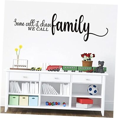 #ad Wall Stickers for Living Room Small Some Call It Chaos We Call It Family $24.22