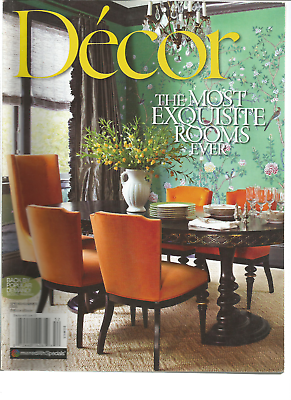 #ad DECOR Magazine SPRING SUMMER 2015 THE MOST EXQUISITE ROOMS EVER. $22.99
