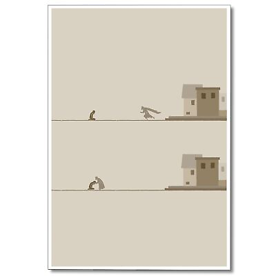 #ad Minimalist Jesus Canvas Wall Art Abstract Prodigal Son Parable Posters for R... $24.08