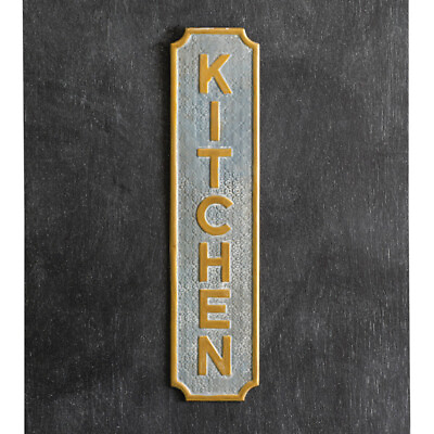 #ad #ad Kitchen Metal Wall Sign $34.00