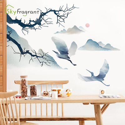 #ad Self Adhesive Wall stickers For Living Rooms Wallpaper Sofa TV Background $6.50