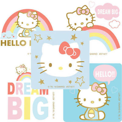 25 Hello Kitty Dream Big Stickers Party Favors Teacher Supply Sanrio $3.49