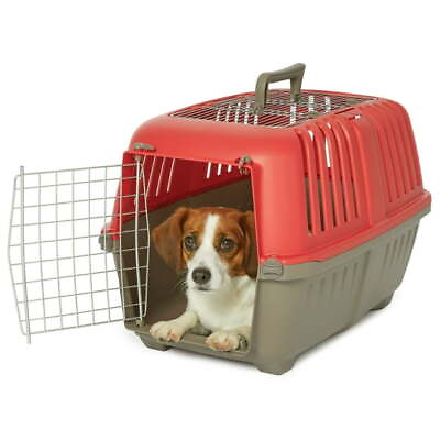 #ad #ad 24quot; 2 Door Top Load Hard Sided Pet Travel Carrier Portable Cat Dog Crate Kennel $21.26
