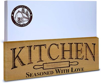 #ad #ad Kitchen Signs Rustic Farmhouse Kitchen Wall Decor Rustic Brown 5.5x15.5 $19.99