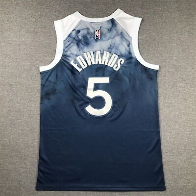 #ad Anthony Edwards#5 Minnesota Timberwolves Mens City Edition Jersey Size:S XXL $33.99