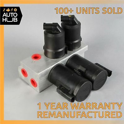 #ad Mercedes S600 CL500 Hydraulic Suspension Valve Block Front Rear Remanufactured $419.15