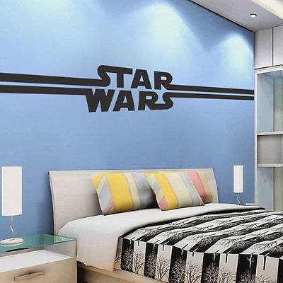 #ad Star Wars Logo Wall Decal from Prime Decals a89 $44.00