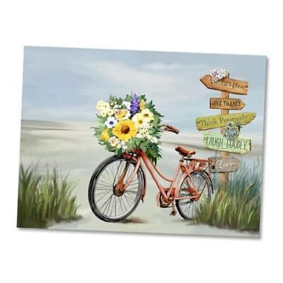 #ad Beach Wall Art for Bathroom Decor Bathroom Pictures Bicycle 12x16inch F004 $21.29